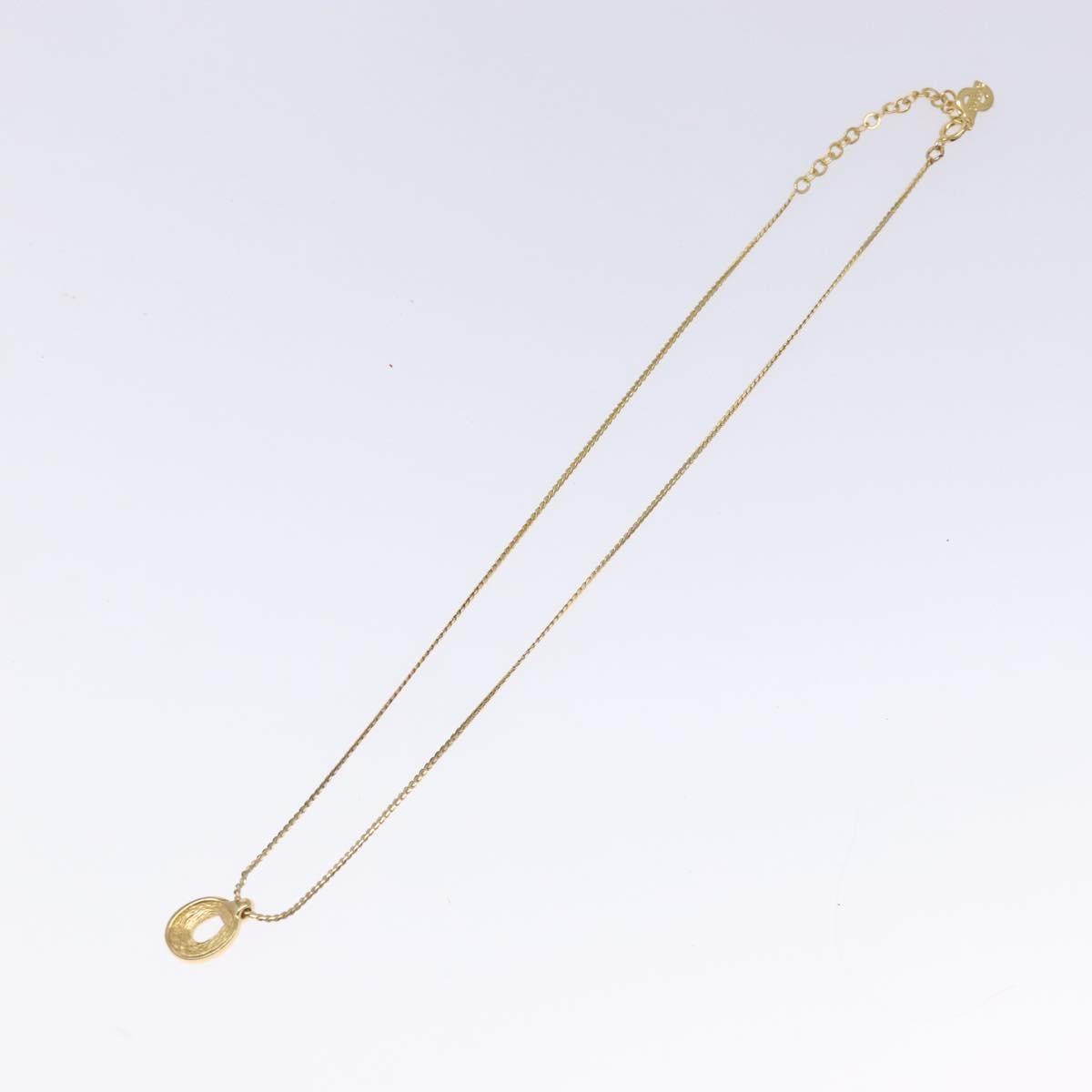 Christian Dior Collar Necklace Metal with Faux Pearls, GOLD, METAL, Necklace