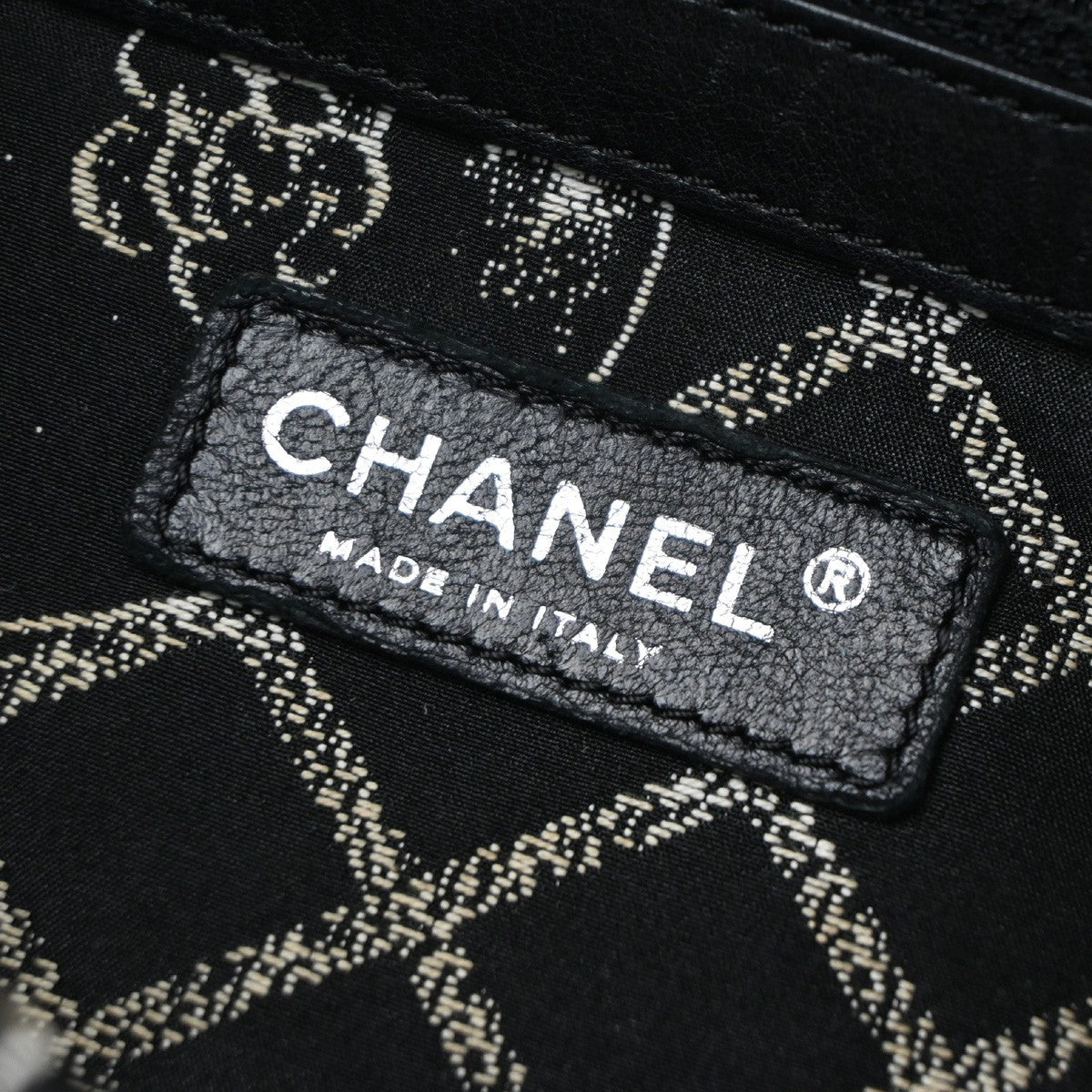 Chanel Essential 31 Rue Cambon Shopping Tote Leather, BLACK, LEATHER, Tote bag