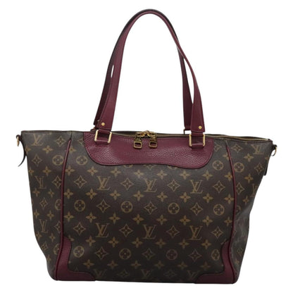 Louis Vuitton Estrela NM Handbag Monogram Canvas with Leather, PURPLE, CANVAS, Handbag
