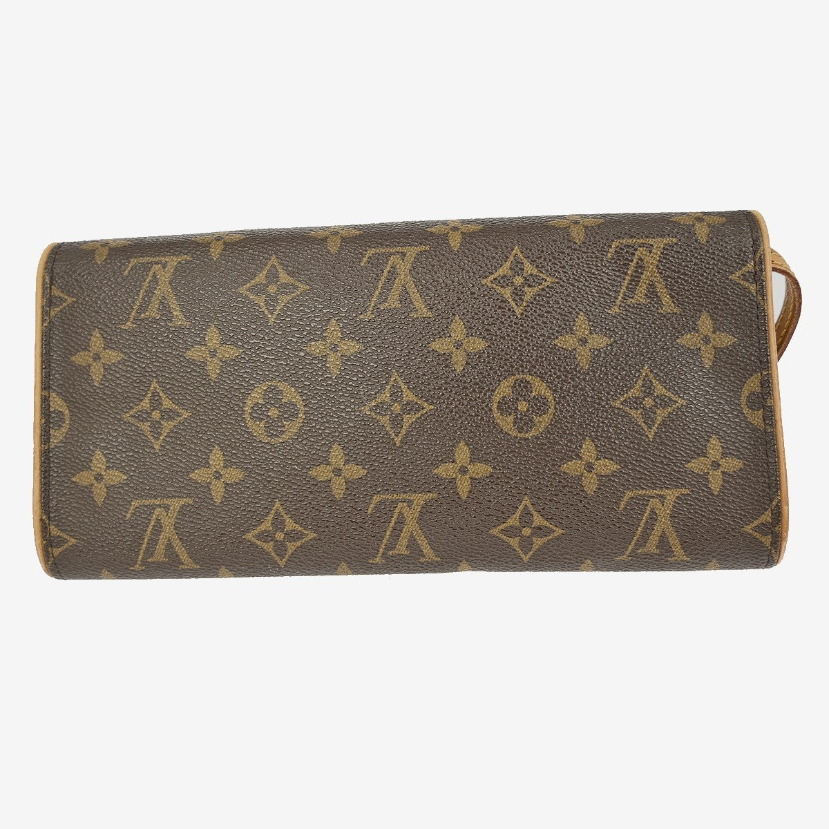 Louis Vuitton Twin Handbag Monogram Canvas, BROWN, CANVAS, Clutche & pouche