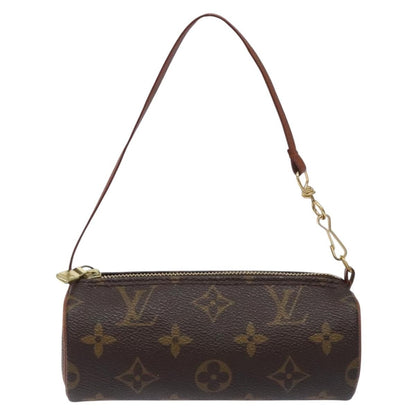 Louis Vuitton Papillon Pochette Monogram Canvas, BROWN, CANVAS, Handbag