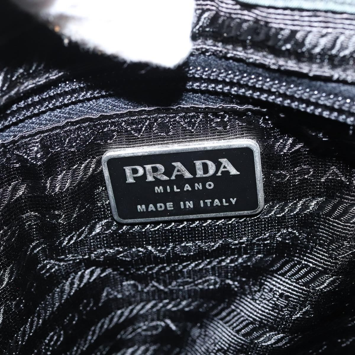 Prada Vela Double Front Pocket Backpack Tessuto with Saffiano Leather, Khaki, Nylon, Backpack