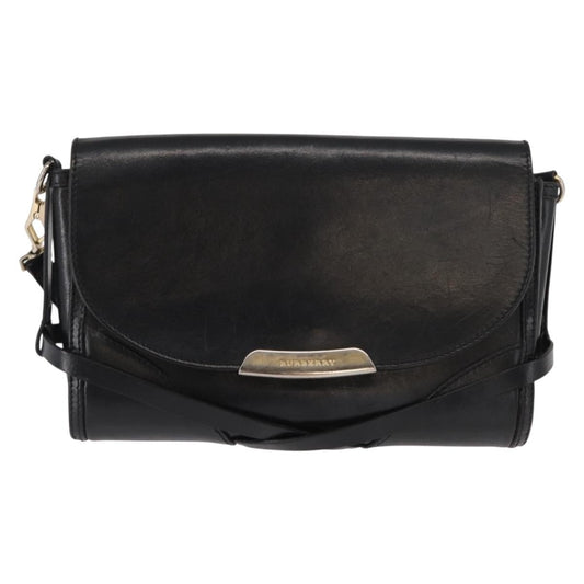 Burberry Bridle Abbott Crossbody Bag Leather, BLACK, LEATHER, Shoulder bag