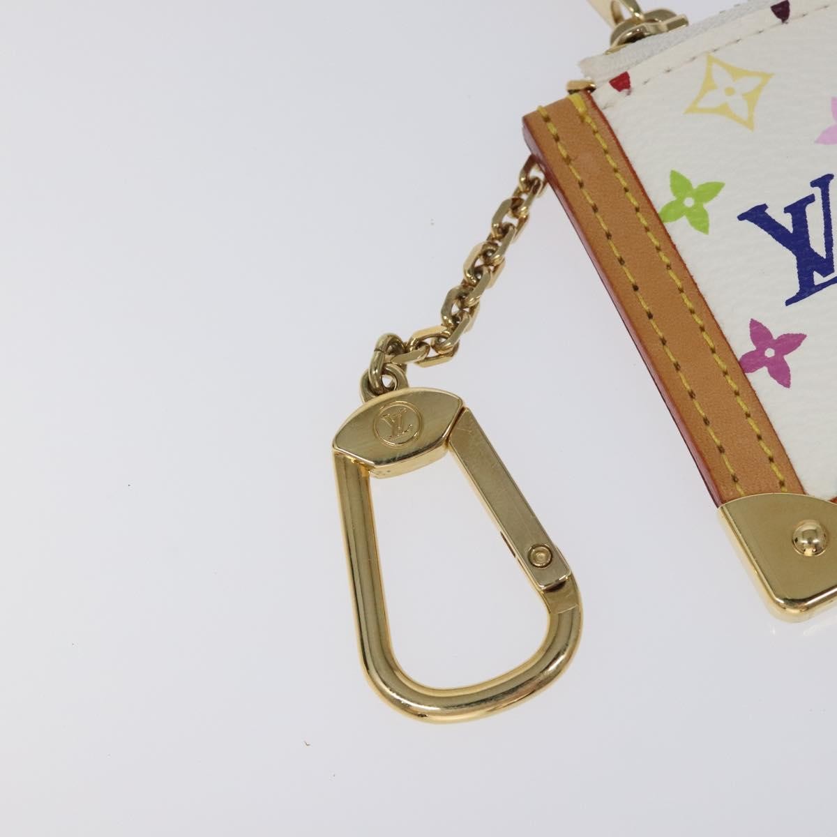 Louis Vuitton Pochette Clés Monogram Canvas, MULTICOLOUR, CANVAS, Wallets