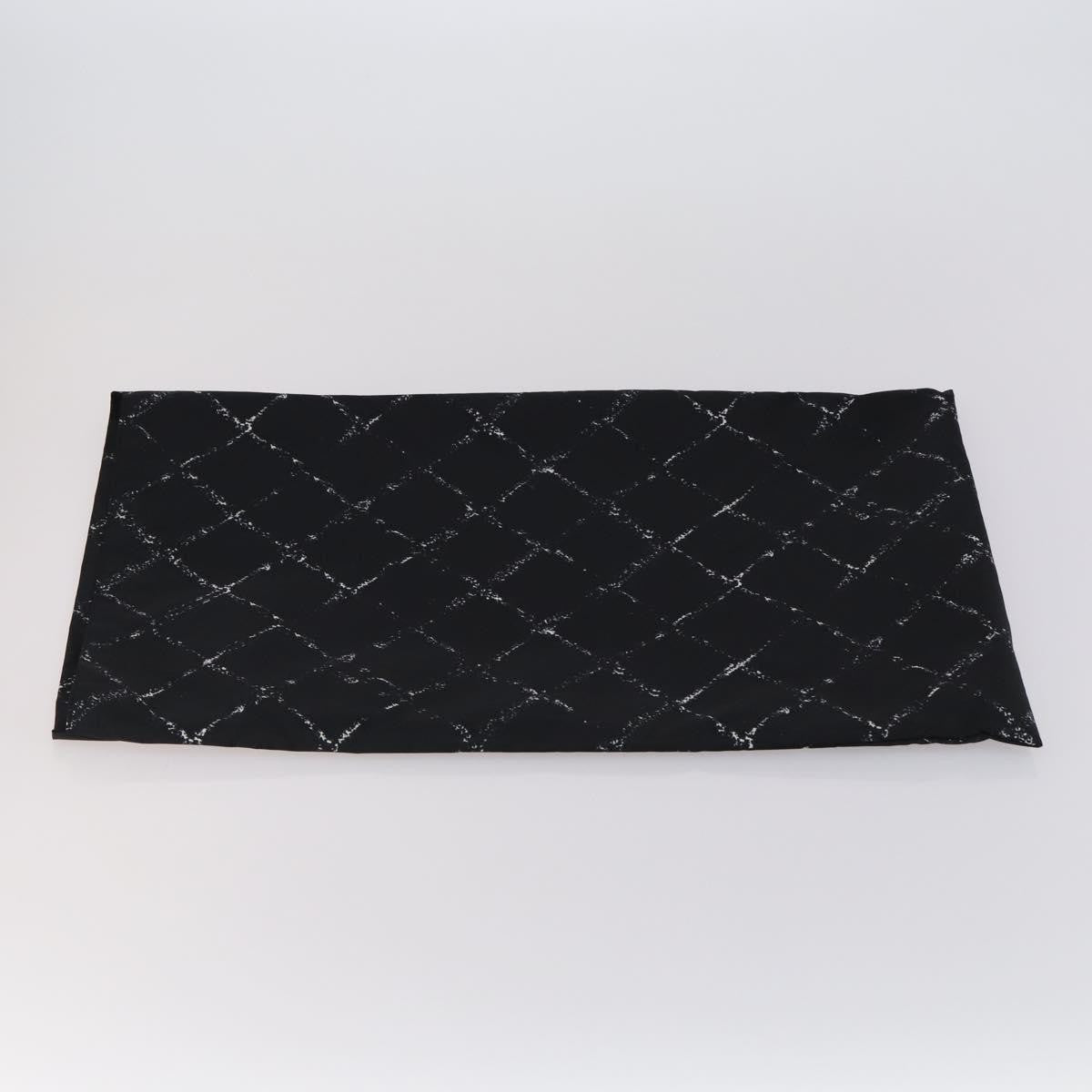 Chanel Travel Line Garment Bag Printed Nylon, BLACK, NYLON, Travel bag