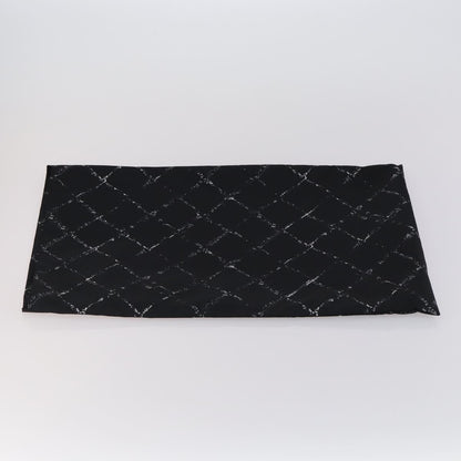 Chanel Travel Line Garment Bag Printed Nylon, BLACK, NYLON, Travel bag