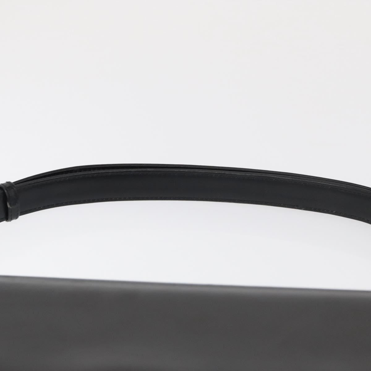 Gucci Vintage Shoulder Bag Leather, BLACK, LEATHER, Shoulder bag