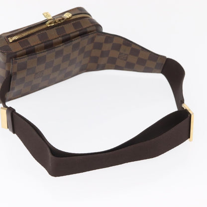Louis Vuitton Geronimos Waist Bag Damier, BROWN, CANVAS, Shoulder bag