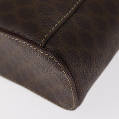 Celine Macadam Vanity Bag Canvas, BROWN, CANVAS, Handbag