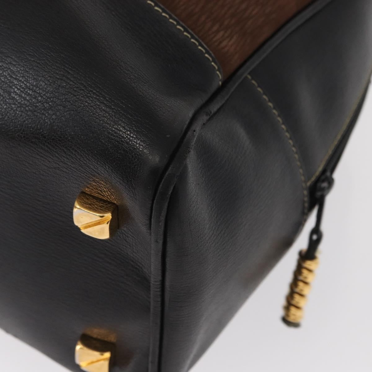 Loewe Velazquez Tote bag suede and leather, BROWN, SUEDE, Handbag