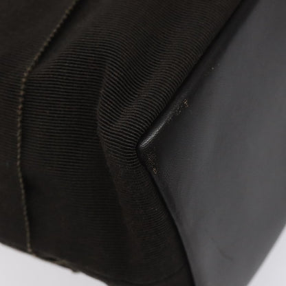 Salvatore Ferragamo Vala Handbag Canvas, BROWN, CANVAS, Handbag