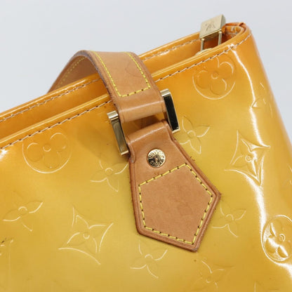 Louis Vuitton Houston Handbag Monogram Vernis, BEIGE, PATENT_LEATHER, Handbag