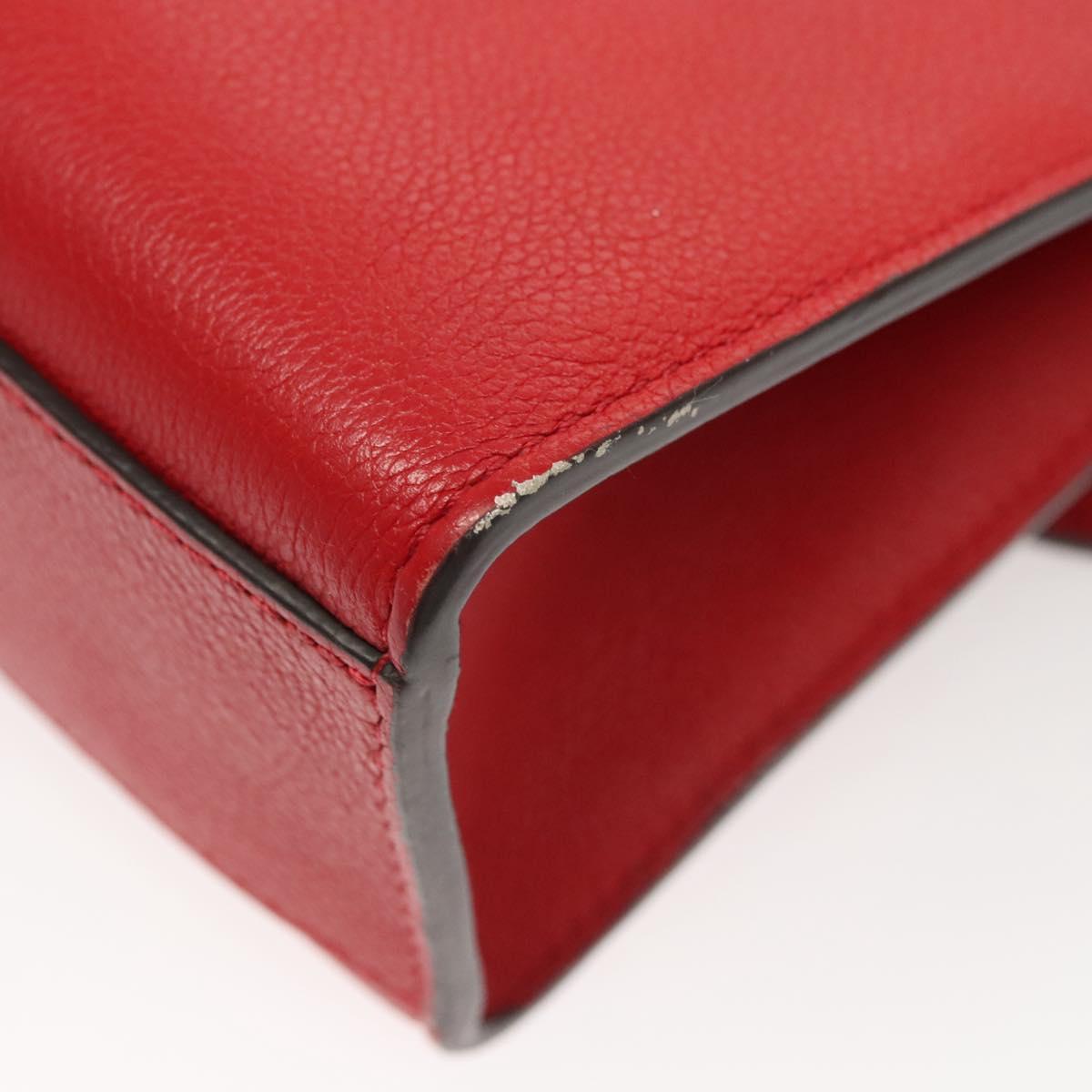 Louis Vuitton Mylockme Handbag Leather, RED, LEATHER, Handbag