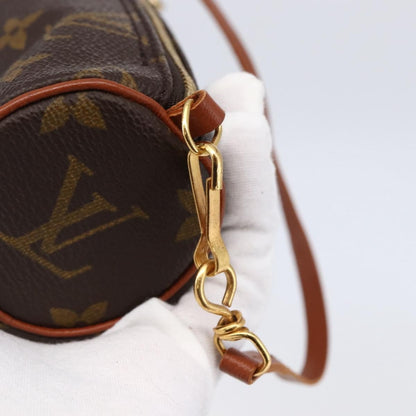Louis Vuitton Papillon Pochette Monogram Canvas, BROWN, CANVAS, Handbag