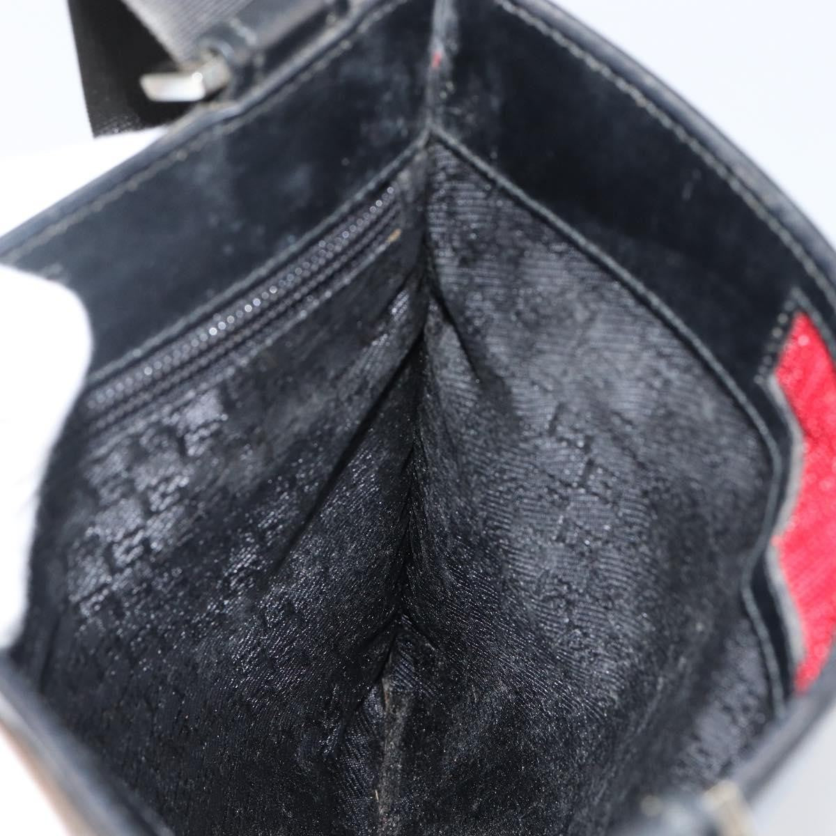 Gucci Front Pocket Messenger Nylon, RED, NYLON, Shoulder bag