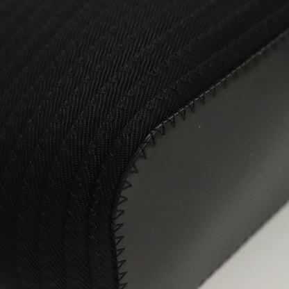 Gucci Vintage Bamboo Handle Bag Nylon, BLACK, NYLON, Handbag