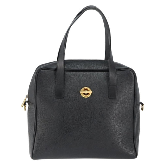 Celine Handbag Leather, BLACK, LEATHER, Handbag