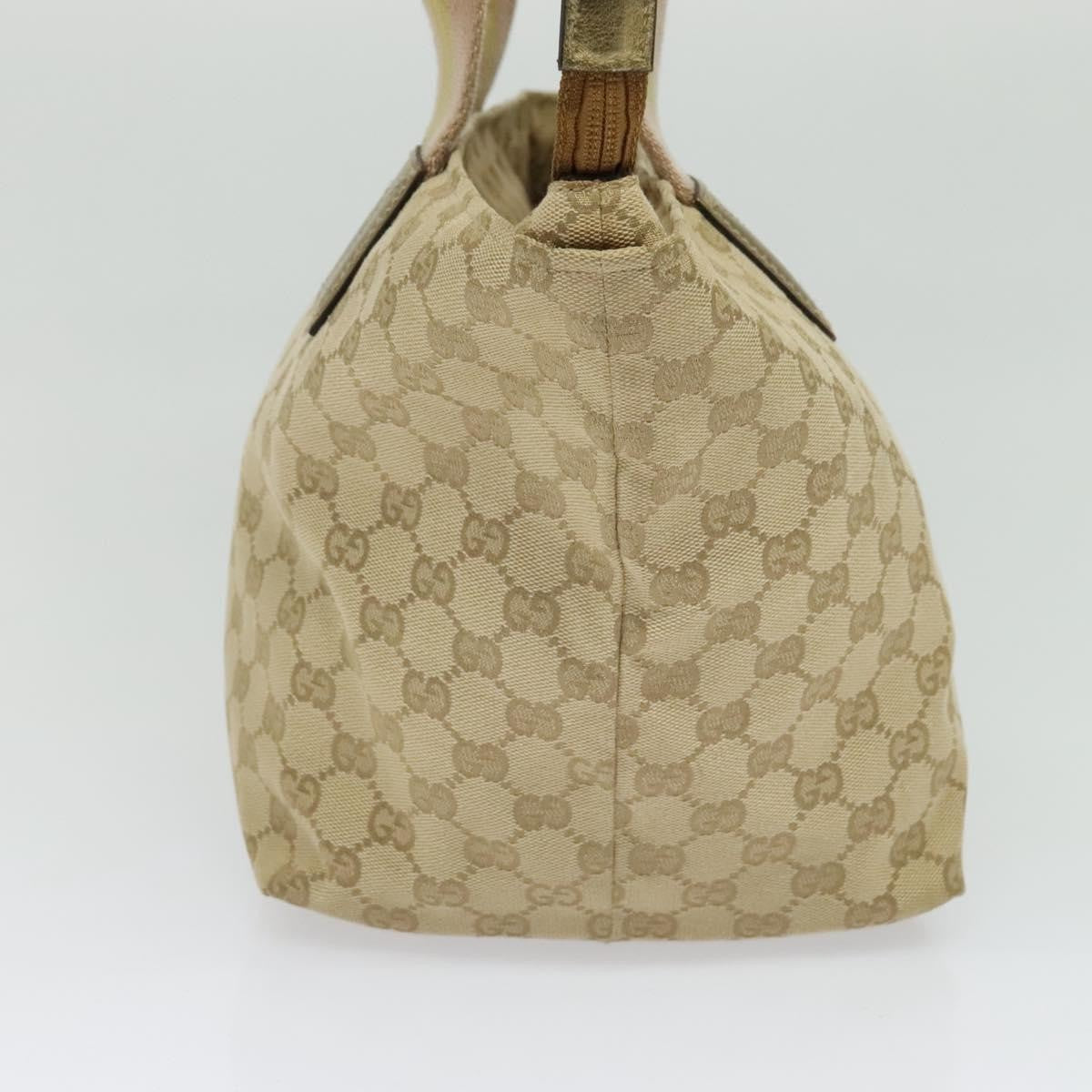 Gucci Web Zip Tote GG Canvas, Beige, Canvas, Tote Bag