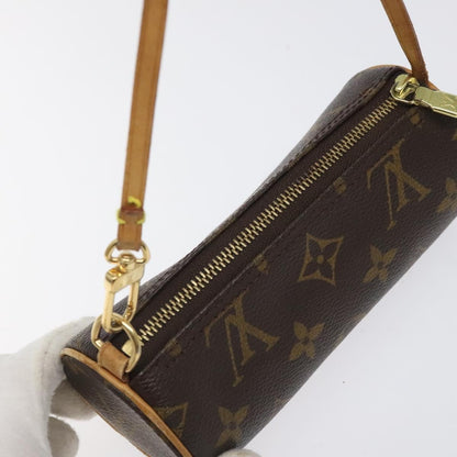 Louis Vuitton Papillon Pochette Monogram Canvas, BROWN, CANVAS, Handbag