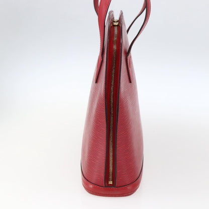 Louis Vuitton Lussac Handbag Epi Leather, RED, LEATHER, Shoulder bag