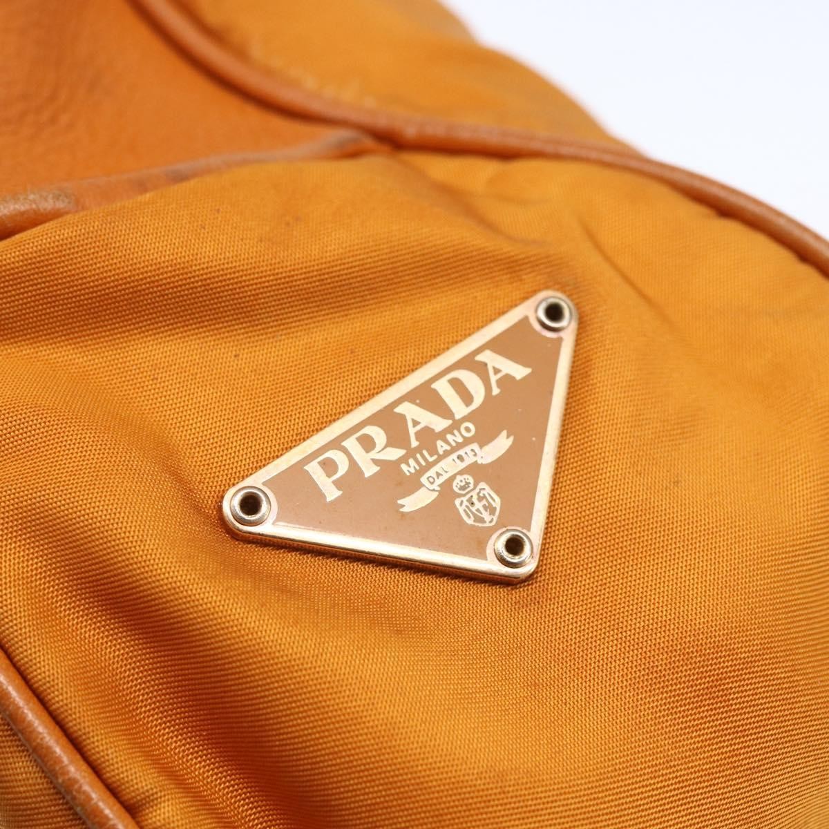 Prada Vintage Shoulder Bag Tessuto, ORANGE, NYLON, Shoulder bag