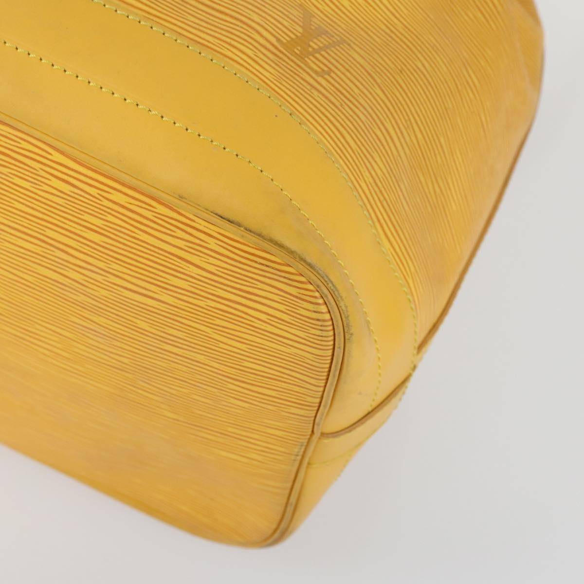 Louis Vuitton Noe Handbag Epi leather, YELLOW, LEATHER, Shoulder bag