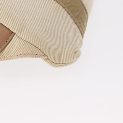 Chanel sports shoulder bag Coco mark, BEIGE, CANVAS, Shoulder bag