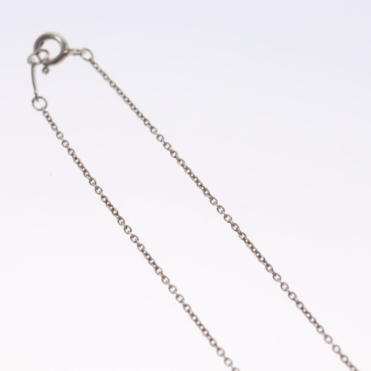 Tiffany & Co. Elsa Peretti Double Loop Pendant Necklace Silver 925, SILVER, SILVER, Necklace