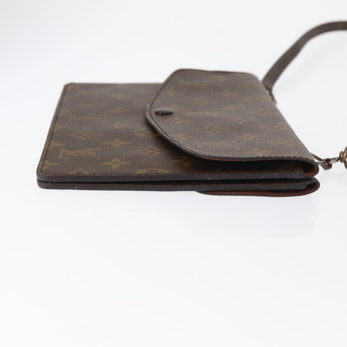 Louis Vuitton Double Rabat Handbag Monogram Canvas, BROWN, CANVAS, Shoulder bag