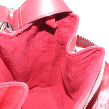 Louis Vuitton Vintage Sac d'Epaule Handbag Epi Leather, RED, LEATHER, Shoulder bag