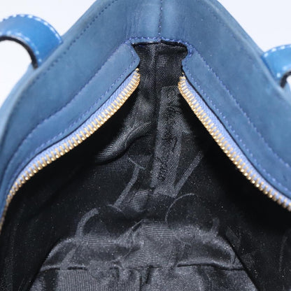 Salvatore Ferragamo Vala Handbag Suede, BLUE, SUEDE, Handbag