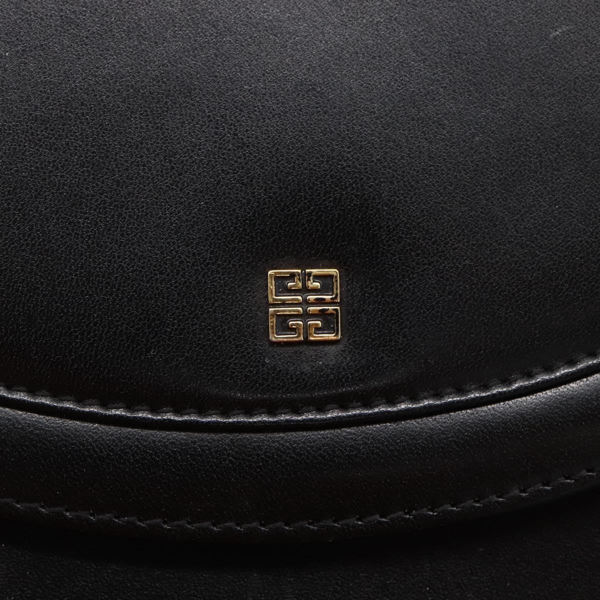 Givenchy Vintage 4G handbag Leather, BLACK, LEATHER, Handbag