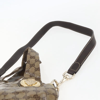 Gucci Hysteria Convertible Top Handle Bag GG Coated Canvas, BEIGE, CANVAS, Handbag