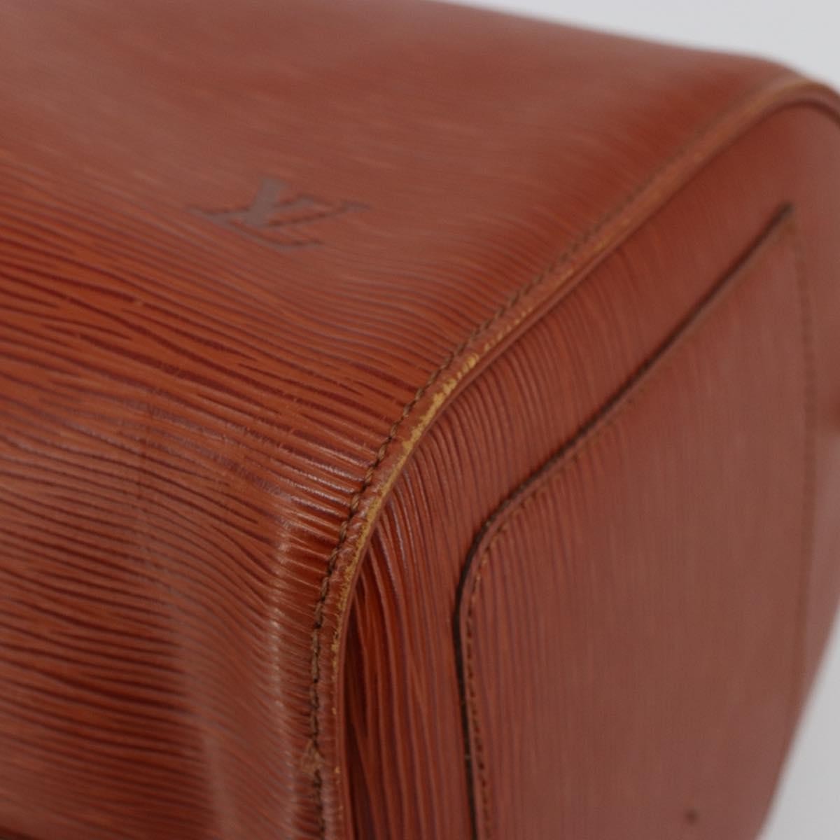Louis Vuitton Speedy Handbag Epi Leather, Brown, Leather, Handbag