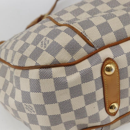 Louis Vuitton Galliera Handbag Damier, BEIGE, CANVAS, Shoulder bag