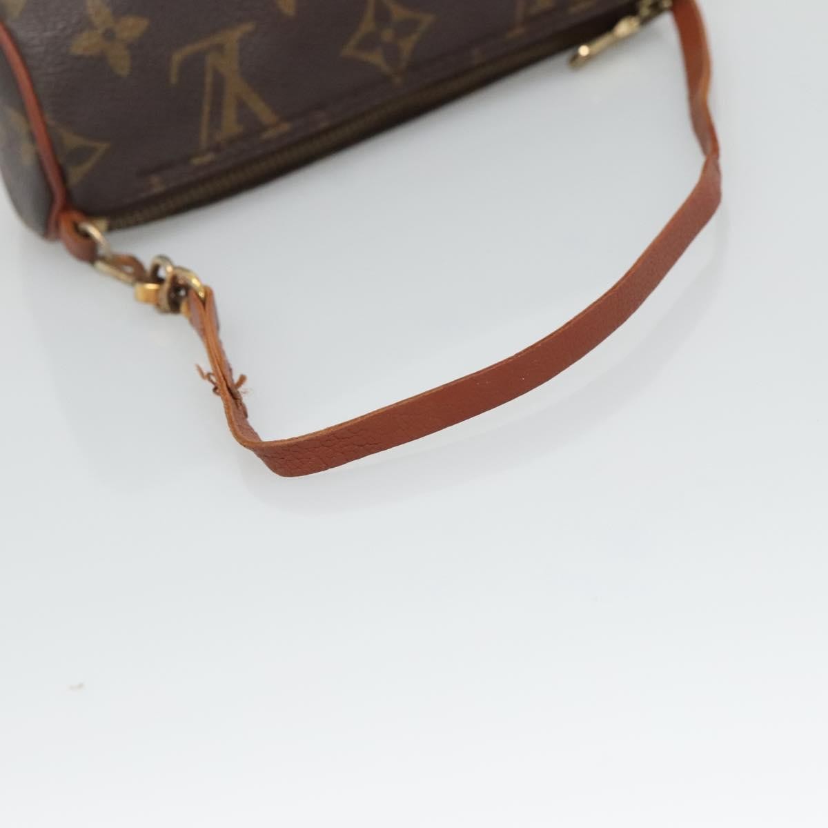 Louis Vuitton Papillon Pochette Monogram Canvas, BROWN, CANVAS, Handbag