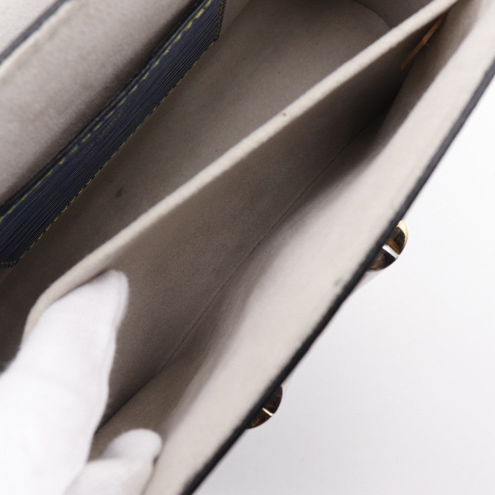 Louis Vuitton Twist Handbag Epi Leather, BLUE, LEATHER, Shoulder bag