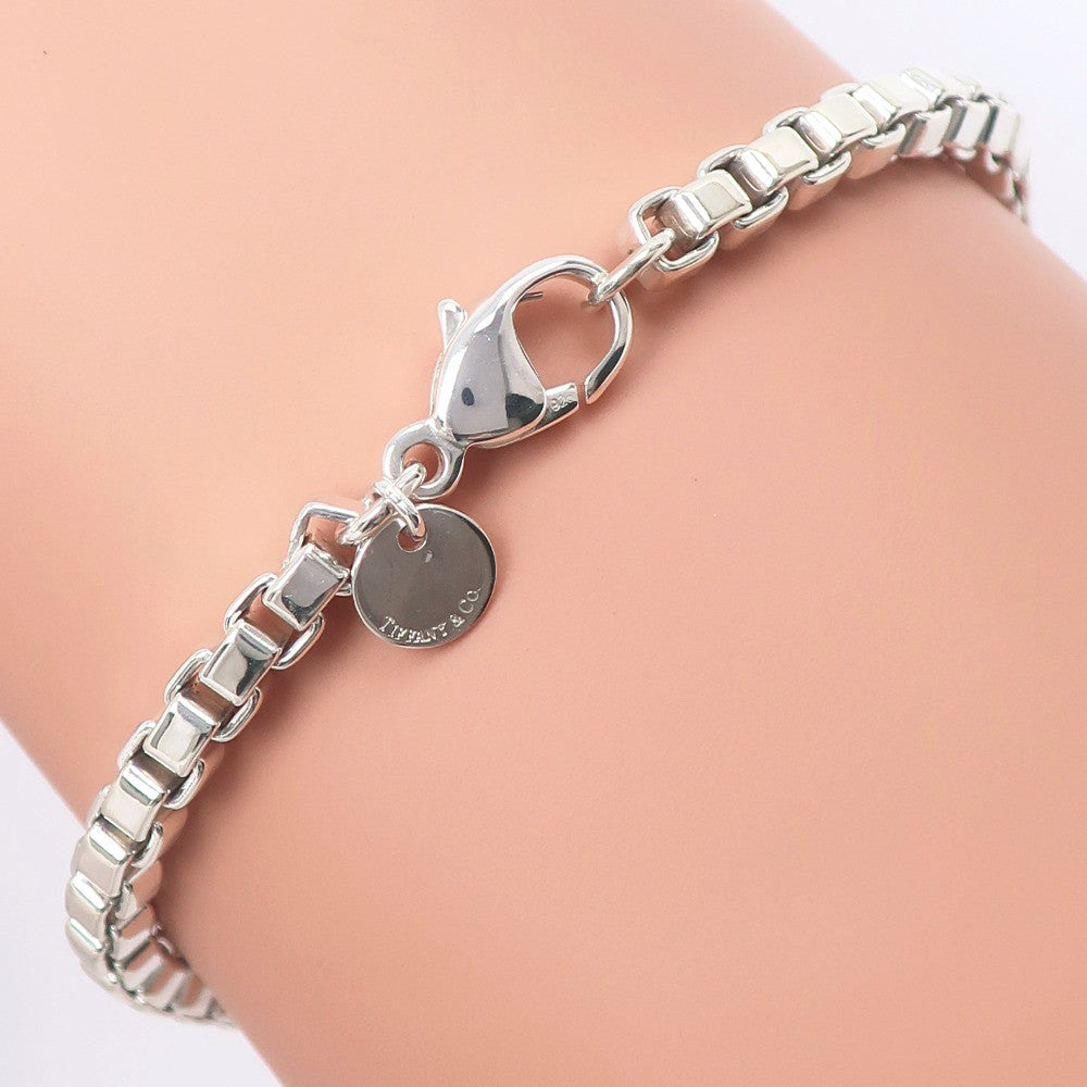 Tiffany & Co. Venetian Link Bracelet Sterling Silver, SILVER, SILVER, Bracelet
