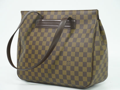 Louis Vuitton Parioli Handbag Damier, BROWN, CANVAS, Tote bag