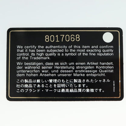 Chanel Vintage Camellia CC Wristlet Clutch Lambskin with Patent, BLACK, LEATHER, Clutche & pouche