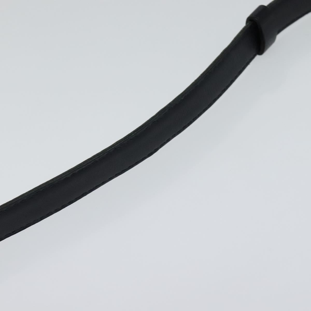 Chanel CC Belt Leather, BLACK, LEATHER, Belts