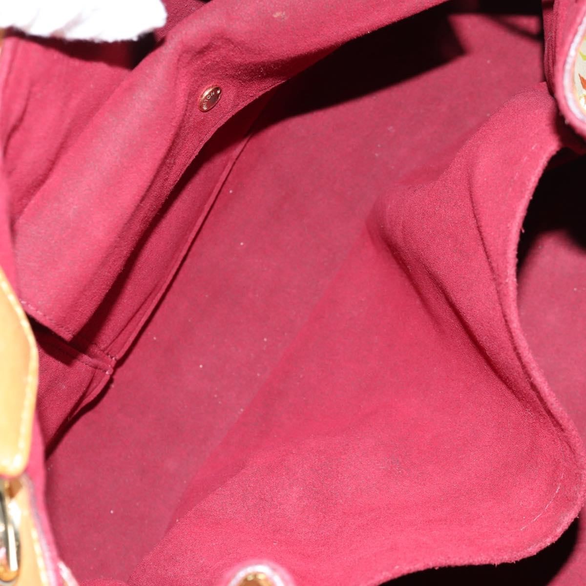 Louis Vuitton Ursula Handbag Monogram Multicolor, WHITE, CANVAS, Handbag