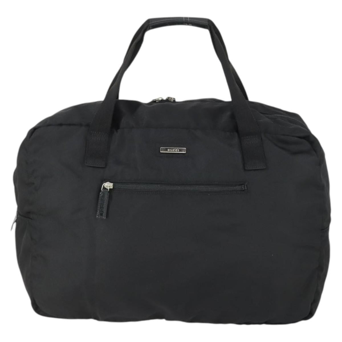 Gucci Vintage Travel bag Nylon, BLACK, NYLON, Travel bag