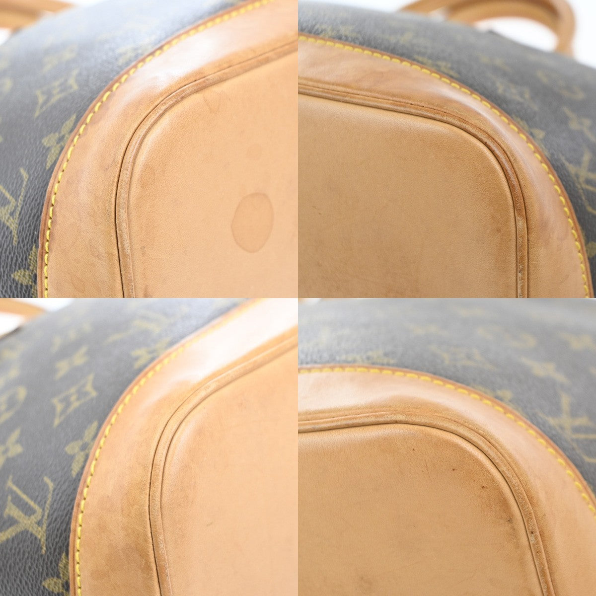 Louis Vuitton Alma Handbag Monogram Canvas, BROWN, CANVAS, Handbag