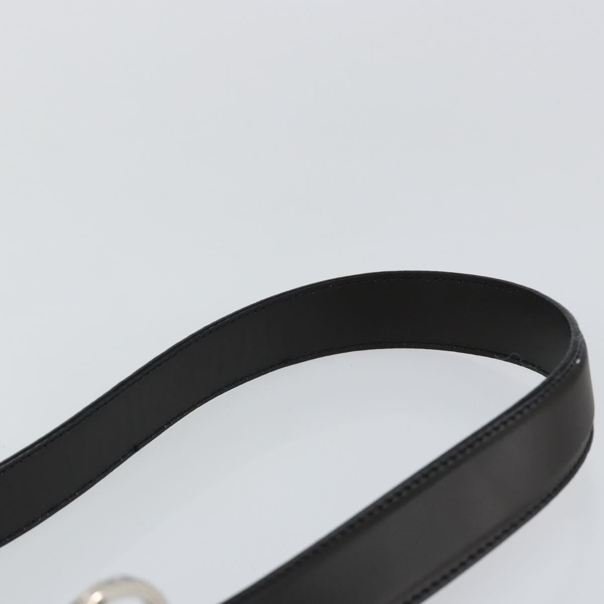 Salvatore Ferragamo Vala Shoulder Bag Leather, BLACK, LEATHER, Shoulder bag