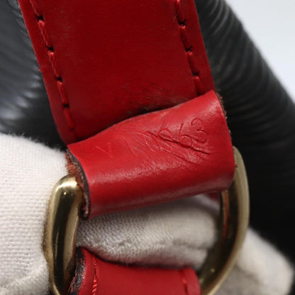 Louis Vuitton Petit Noe NM Handbag Epi Leather, BLACK, LEATHER, Handbag