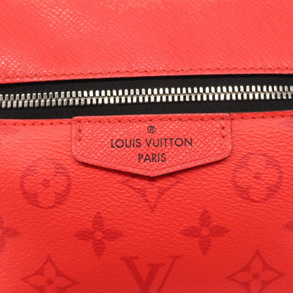 Louis Vuitton Outdoor Messenger Bag Taiga Leather, RED, LEATHER, Crossbody bag