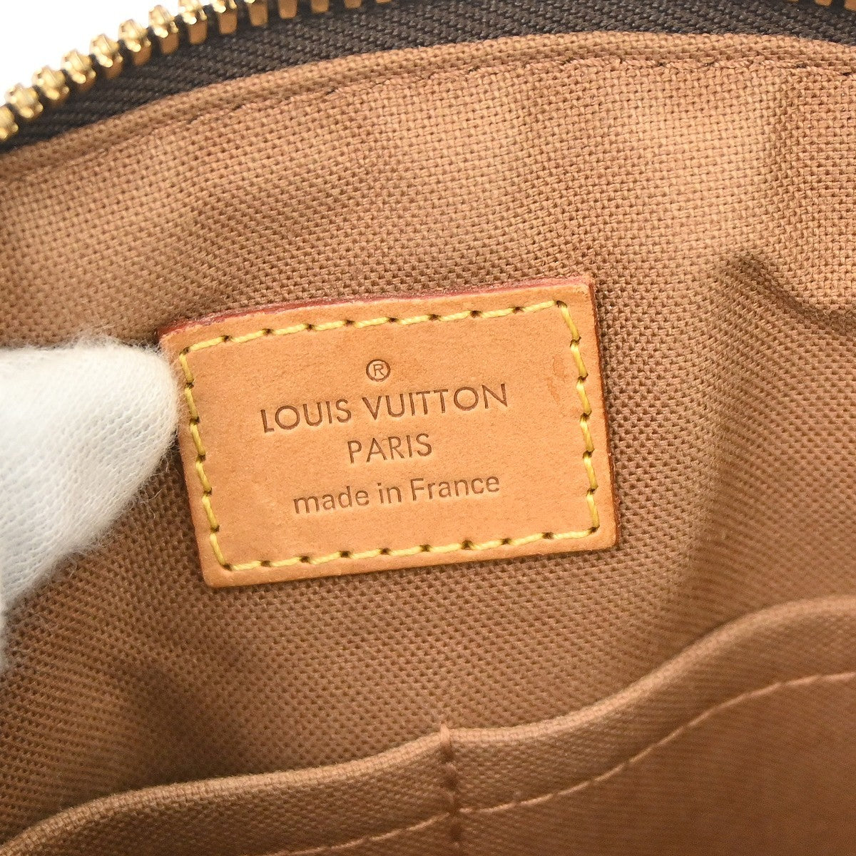 Louis Vuitton Tivoli Handbag Monogram Canvas, Brown, Canvas, Handbag