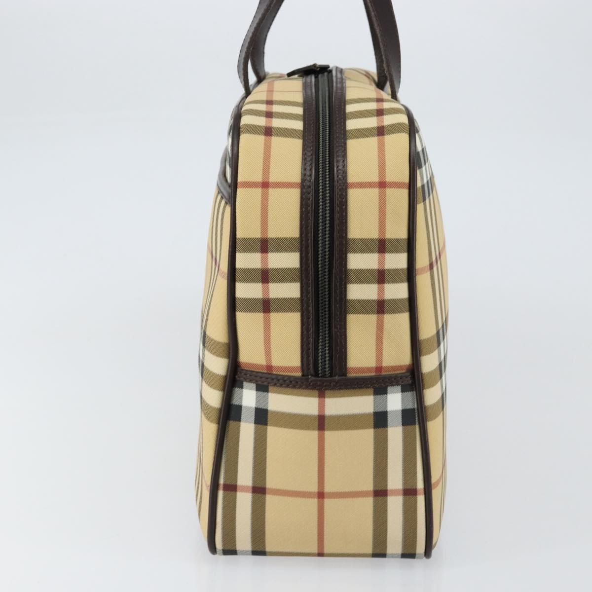 Burberry Nova Handbag Canvas, BEIGE, PVC, Handbag