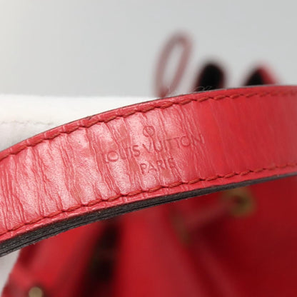 Louis Vuitton Petit Noe Handbag Epi Leather, RED, LEATHER, Handbag
